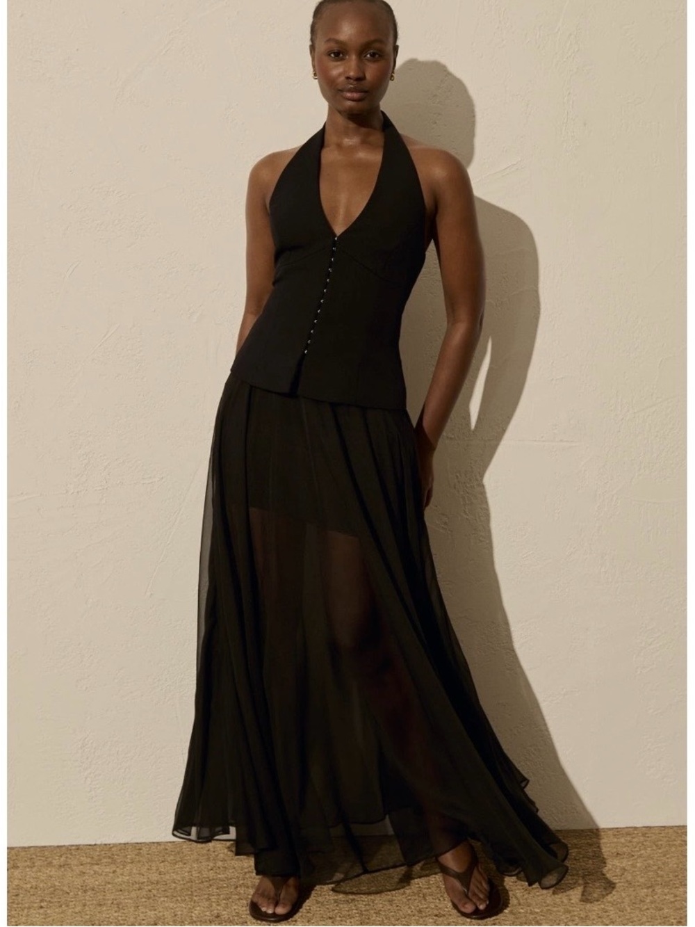Ever New Martíne Halter Maxi Dress